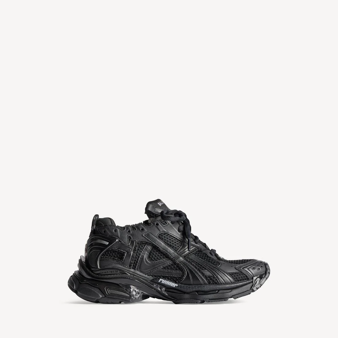 남자의 러너 Sneaker 에 검정 - 1