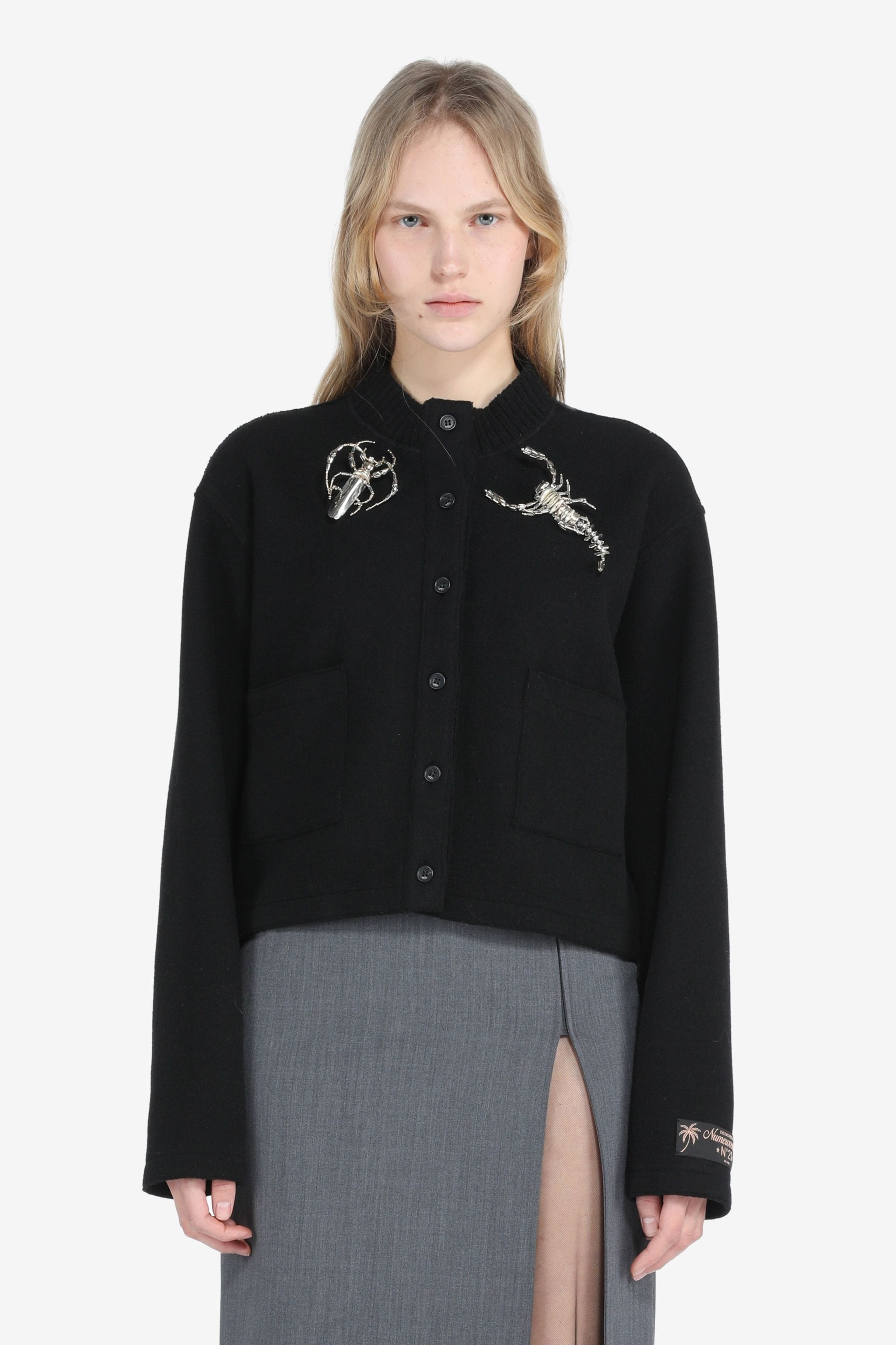 EMBELLISHED CARDIGAN - 1