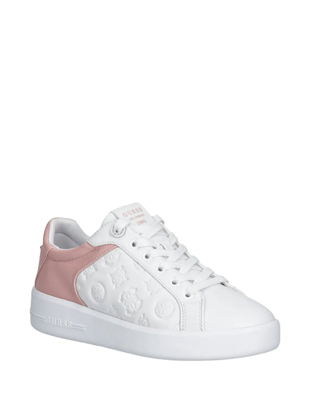 Ronii logo-debossed leather sneakers - 2