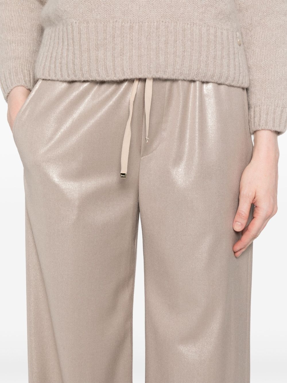 logo-charm trousers - 5
