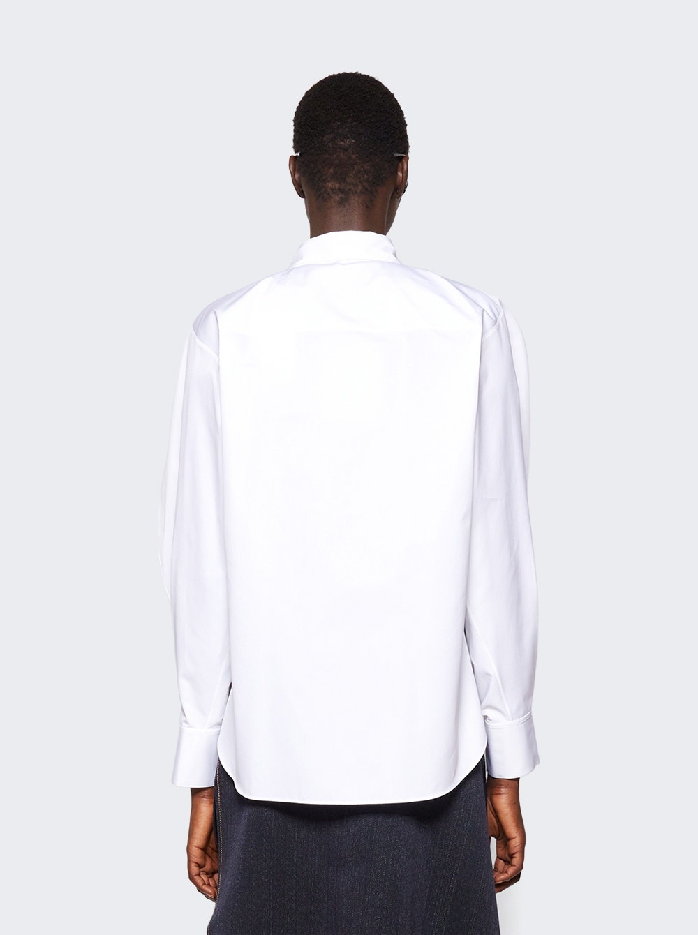 Round Shirt Blanc - 5