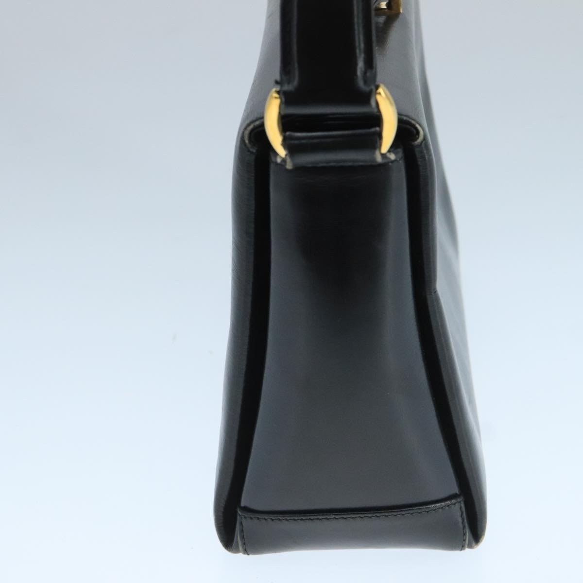 GUCCI Hand Bag Leather Black - 3