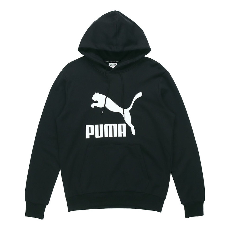 남자의 PUMA 고전 인쇄 Drawstring 검정 599300-01 - 1