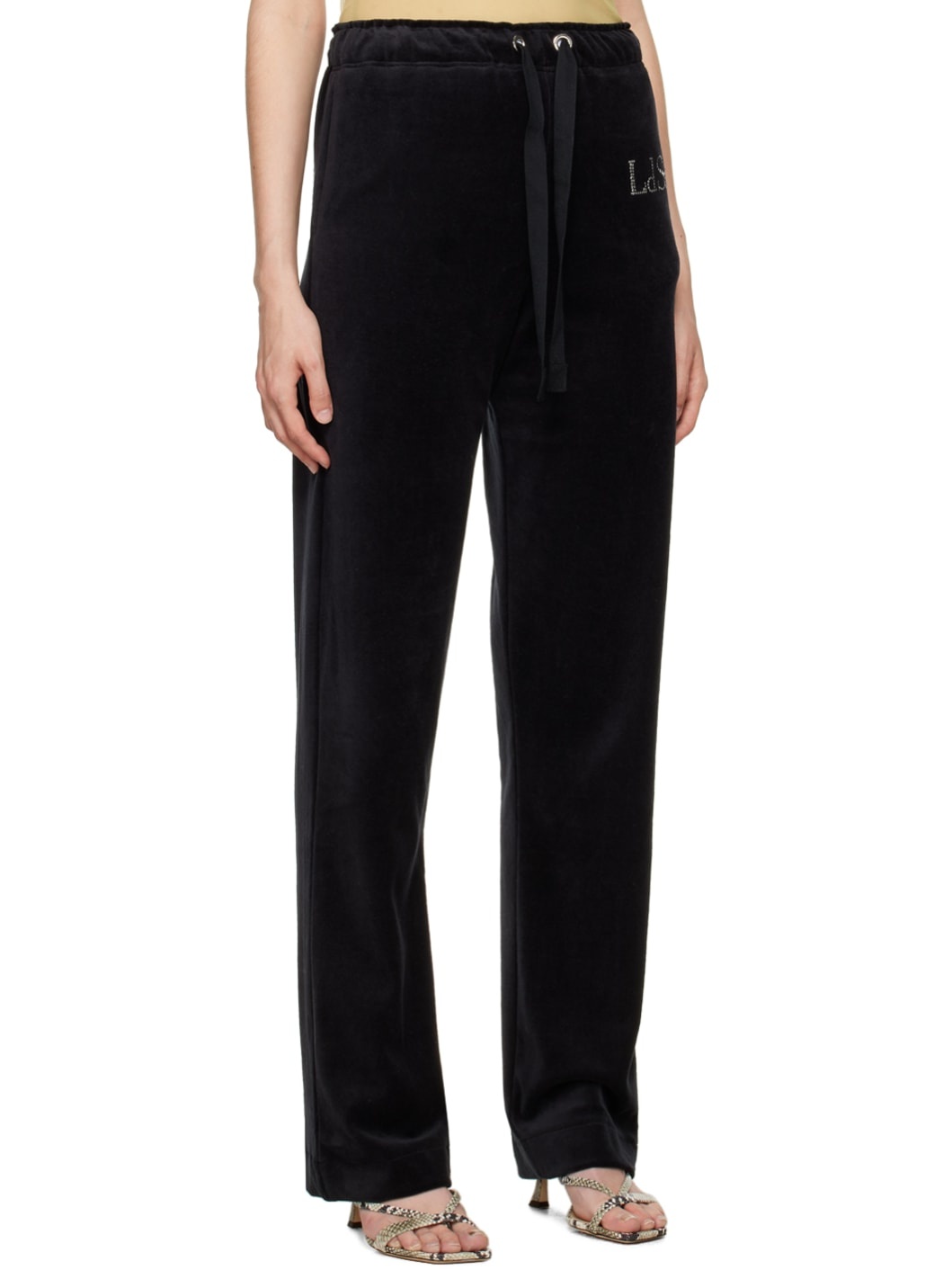 Black Jogging Lounge Pants - 2