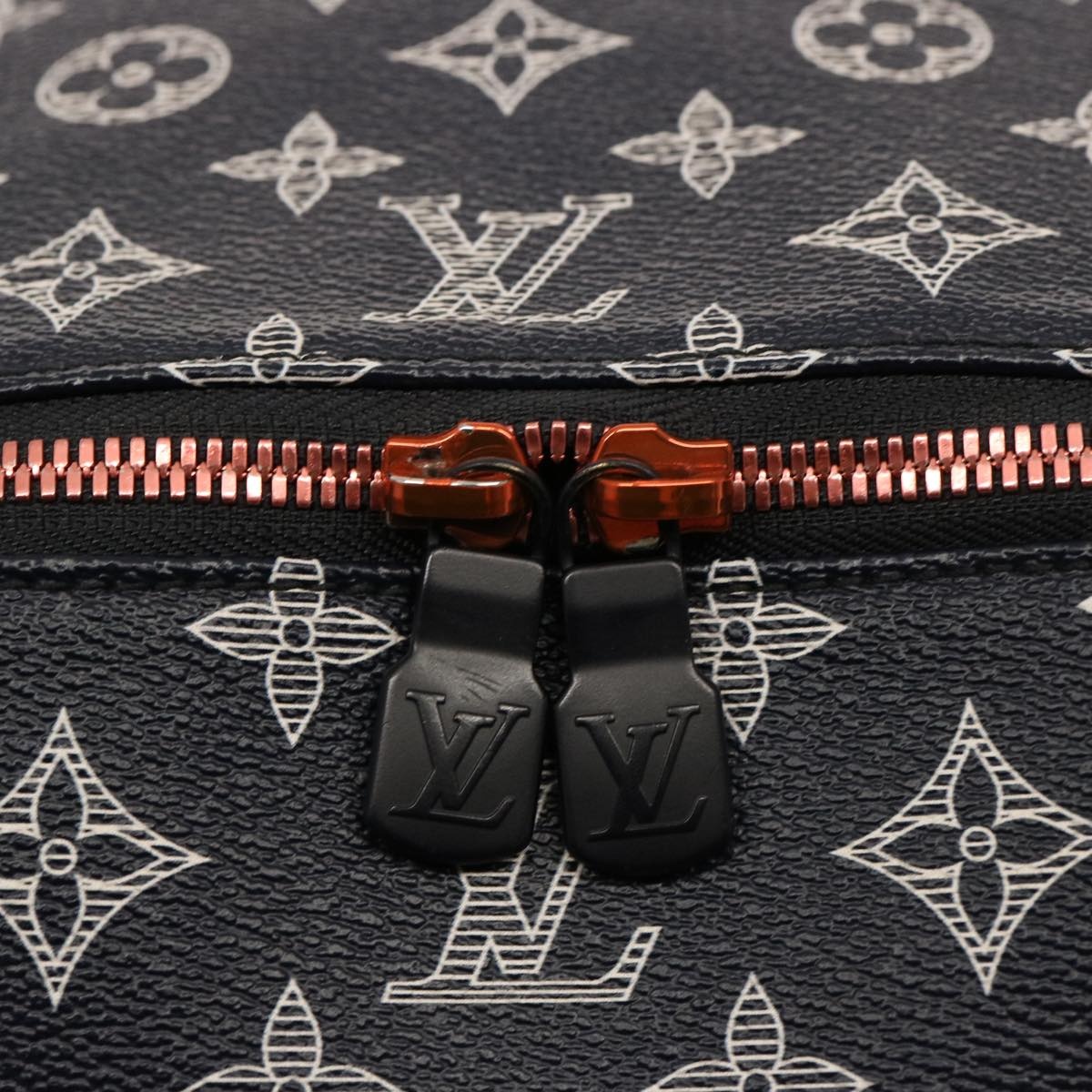 LOUIS VUITTON Monogram Ink Apollo Backpack Navy Red White M43676 - 9