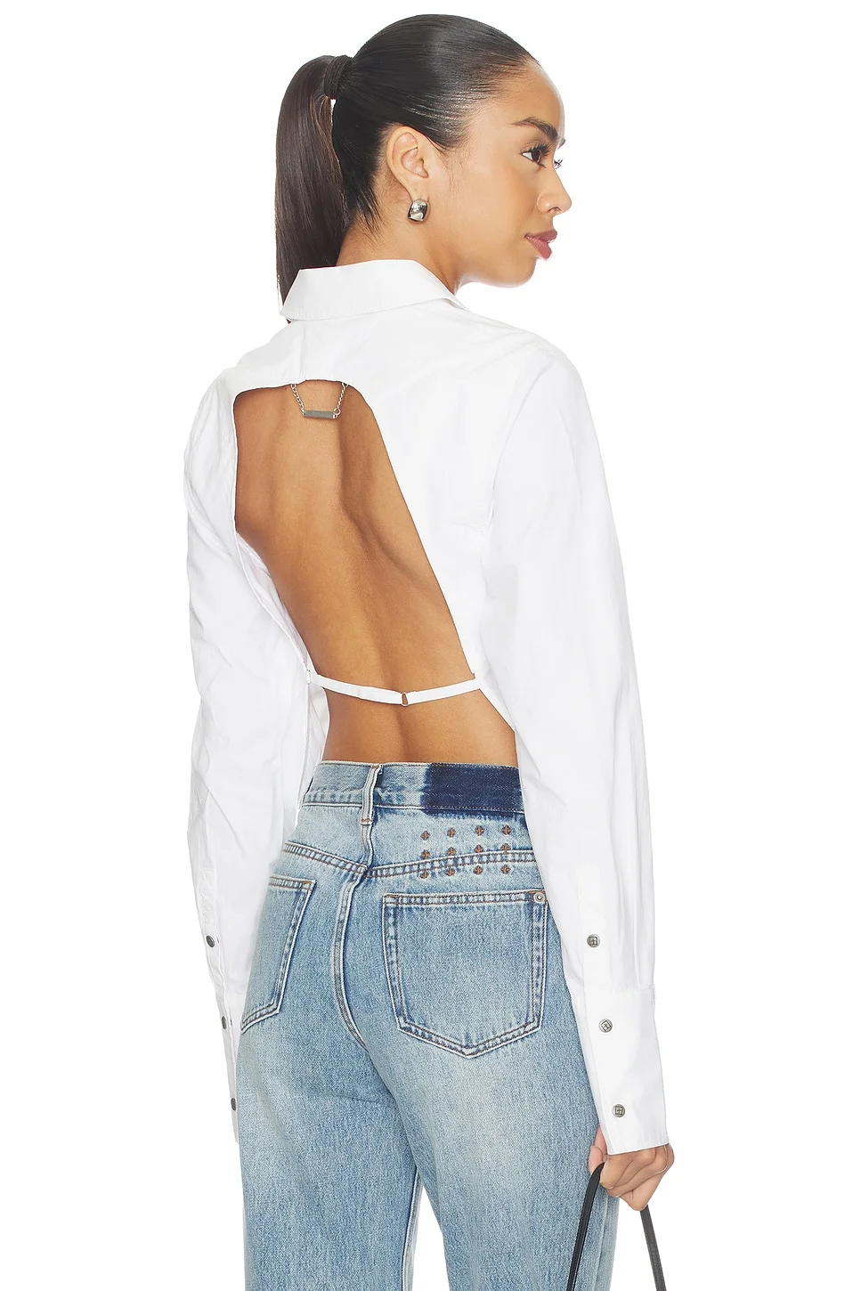 Dare Open Back Shirt - 1