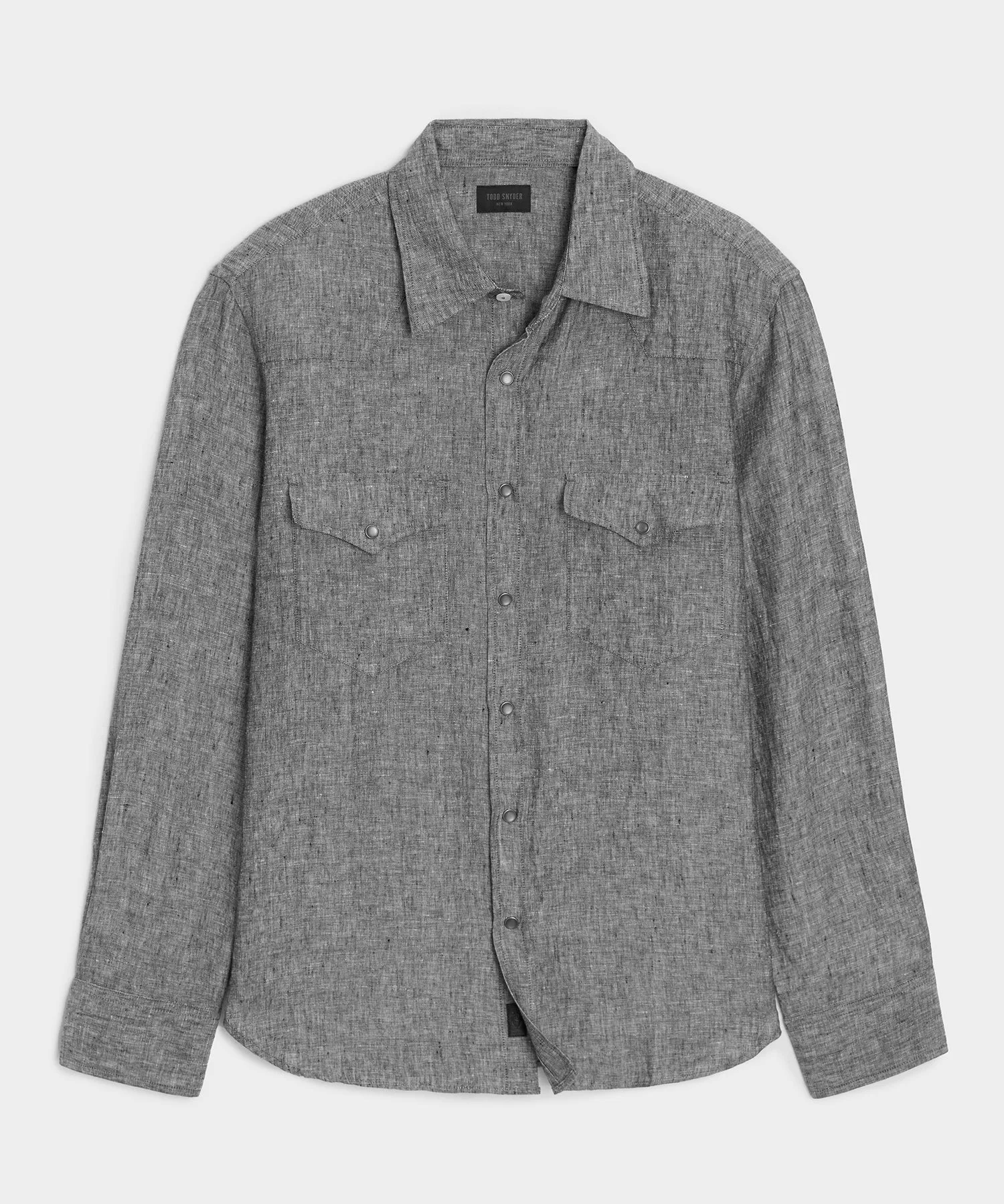 Linen Western Shirt - 1