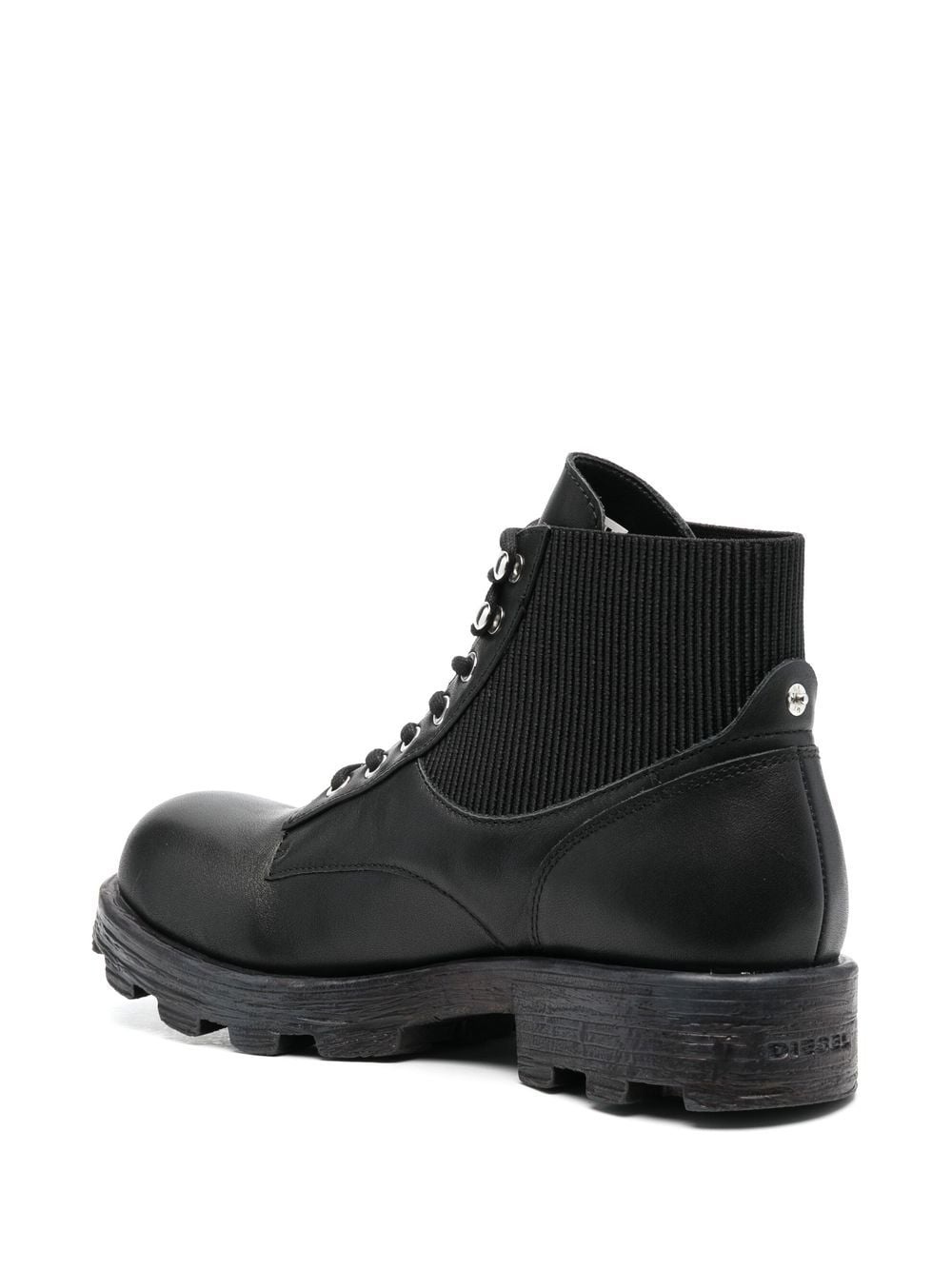 40mm leather combat boots - 3