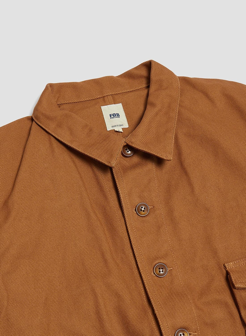 Nigel Cabourn FOB Factory Hunting Jacket Khaki outlook