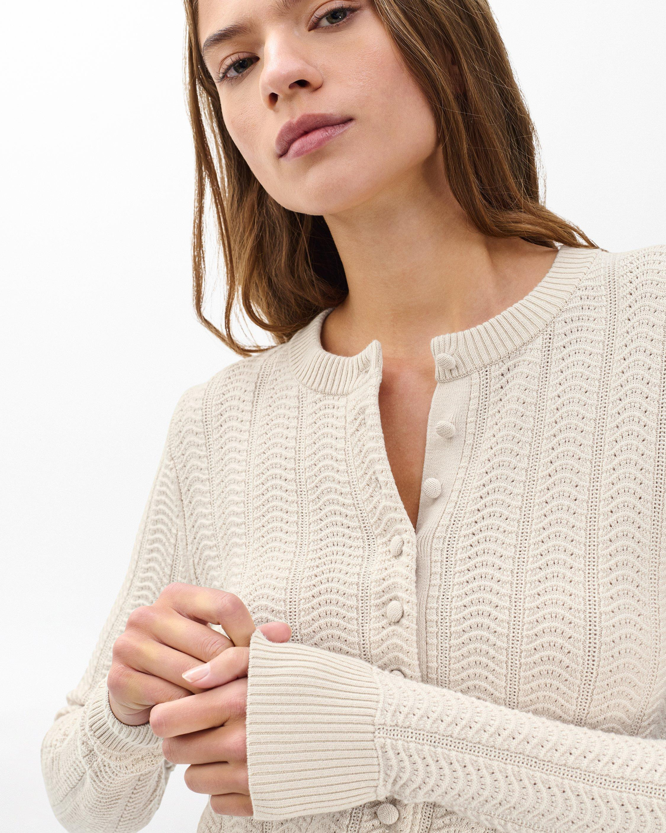 Francesca Wool-Blend Cardigan - 5