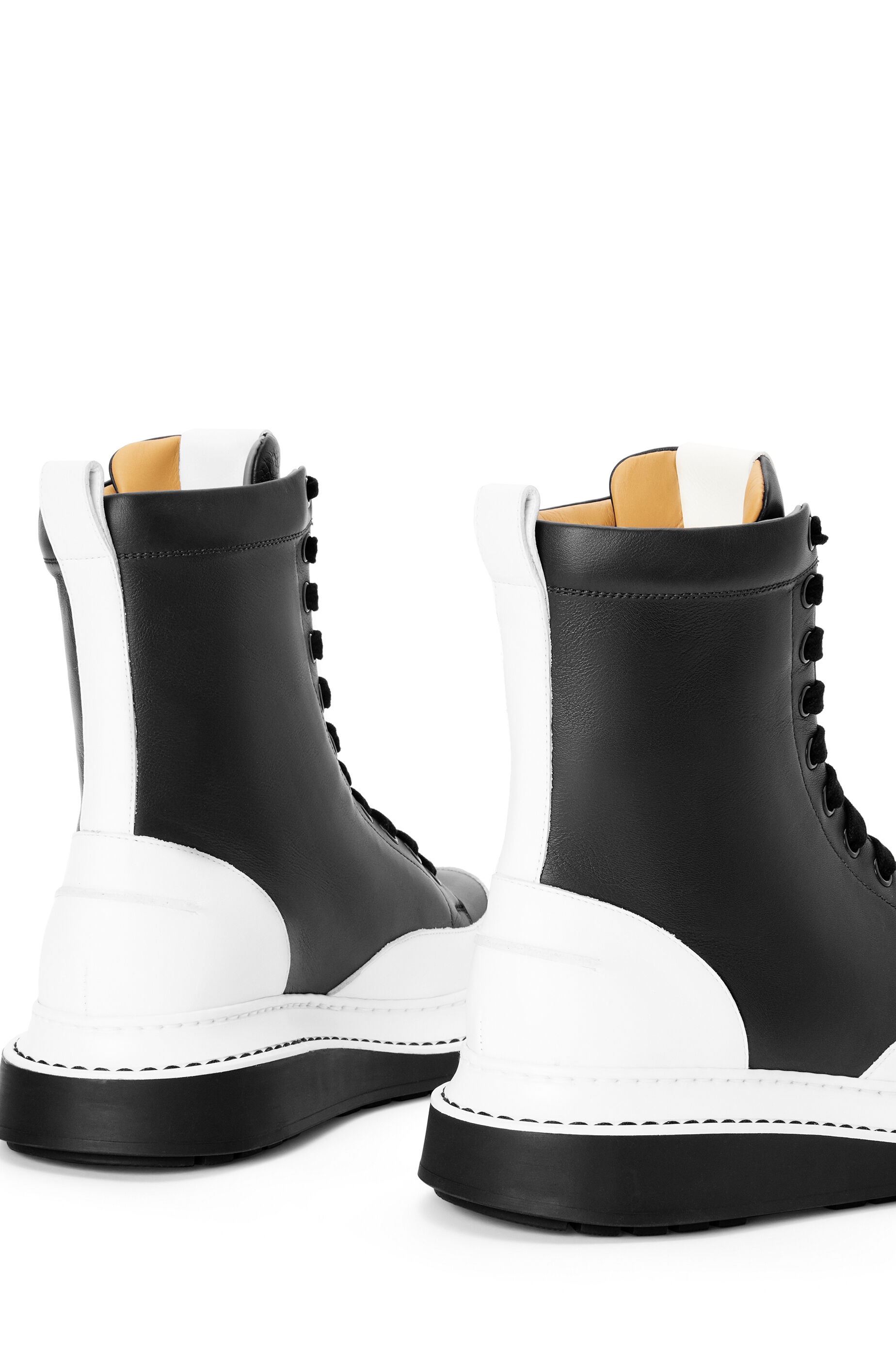 Combat boot in calfskin - 4