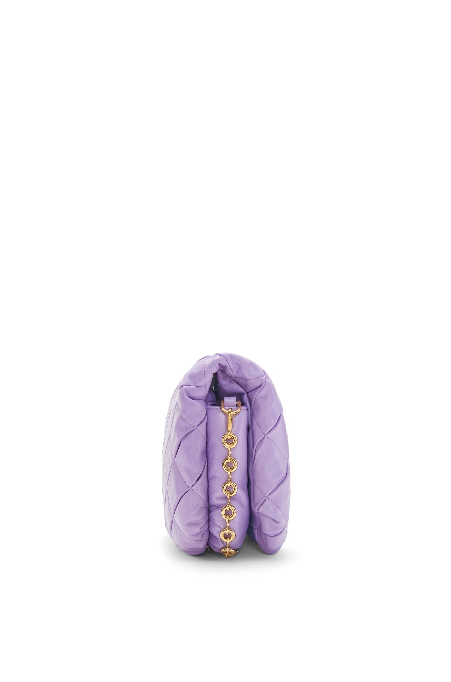 Puffer Goya in pleated shiny nappa lambskin - 4