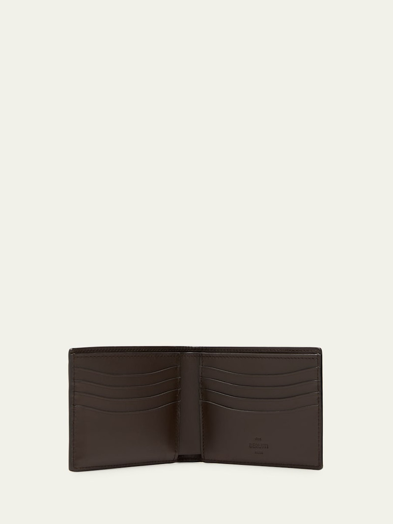 Berluti Men's Makore Slim Scritto Leather Bifold Wallet outlook