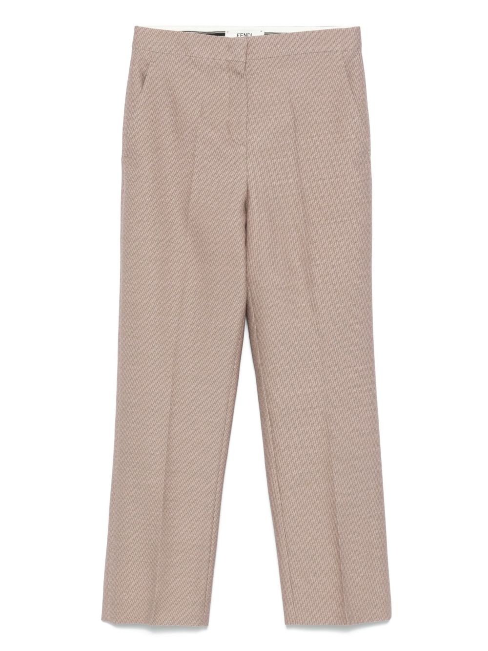 FF-jacquard trousers - 1