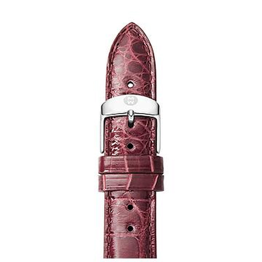 Michele - Michele Special Edition 16 mm Ladies Alligator Leather Watch Strap MS16AA010609 - 1