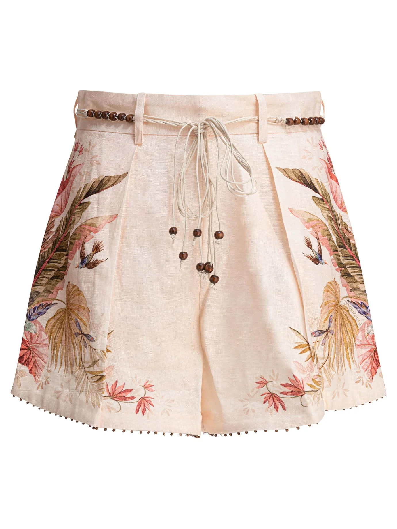 Zimmermann "ascension" Linen Short - 1
