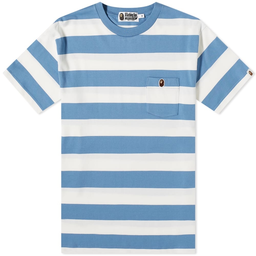 A Bathing Ape Pocket Hoop Relaxed Tee - 1