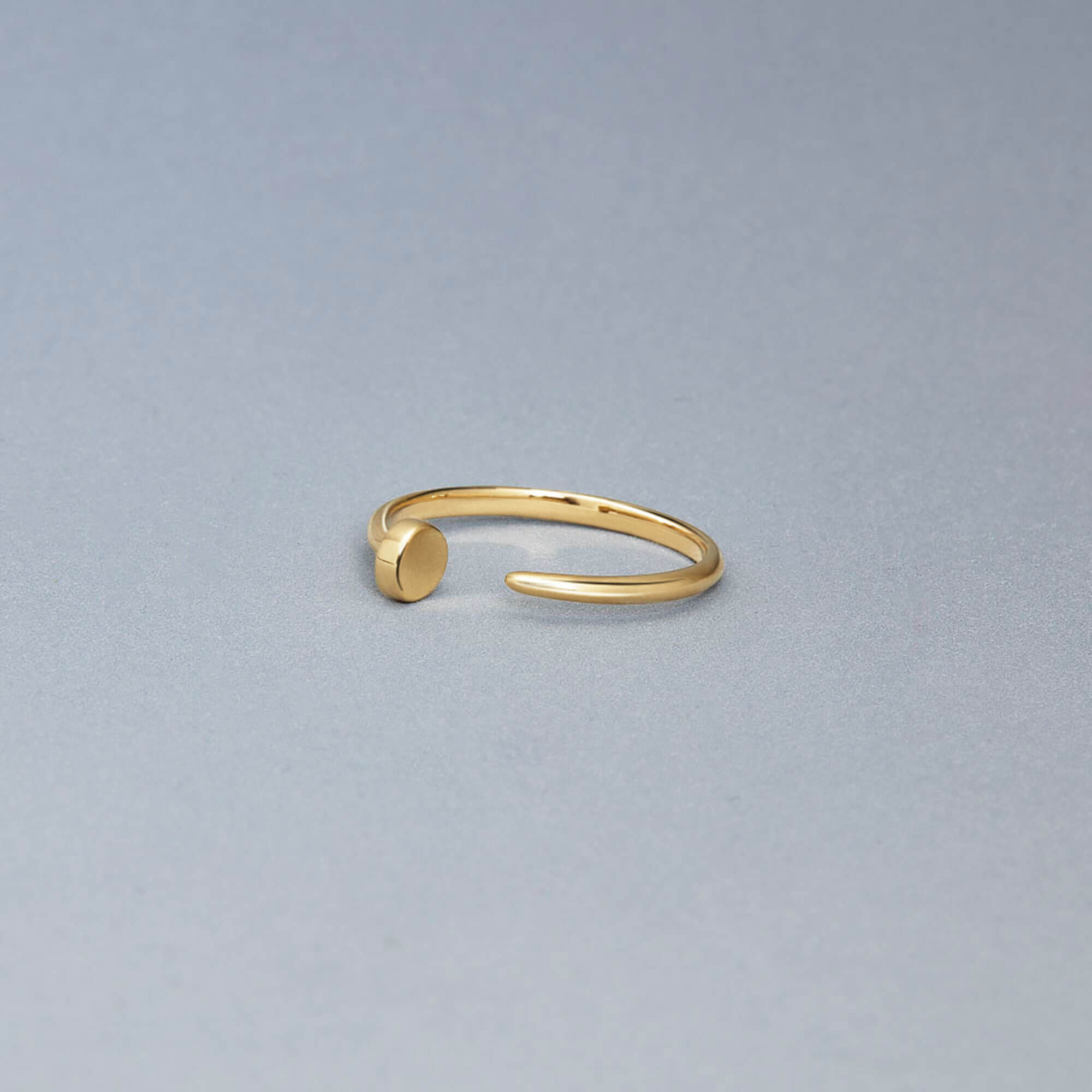 Golden Nail Ring - 5