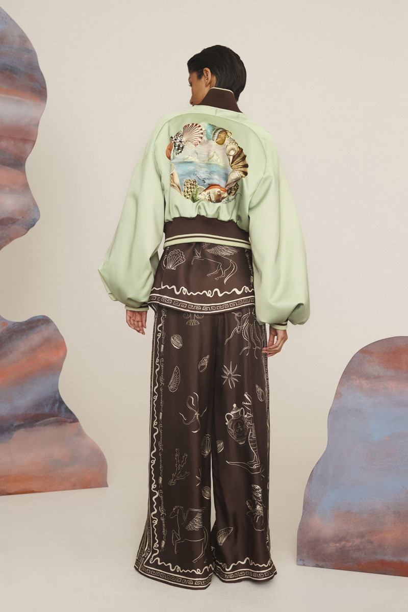 Opal Mint Bomber Jacket 6