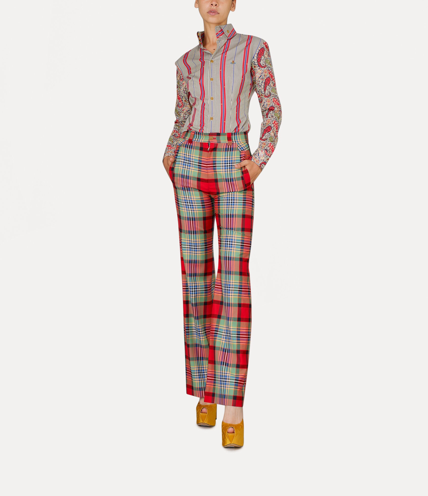 NEW RAY TROUSERS TARTAN - 2