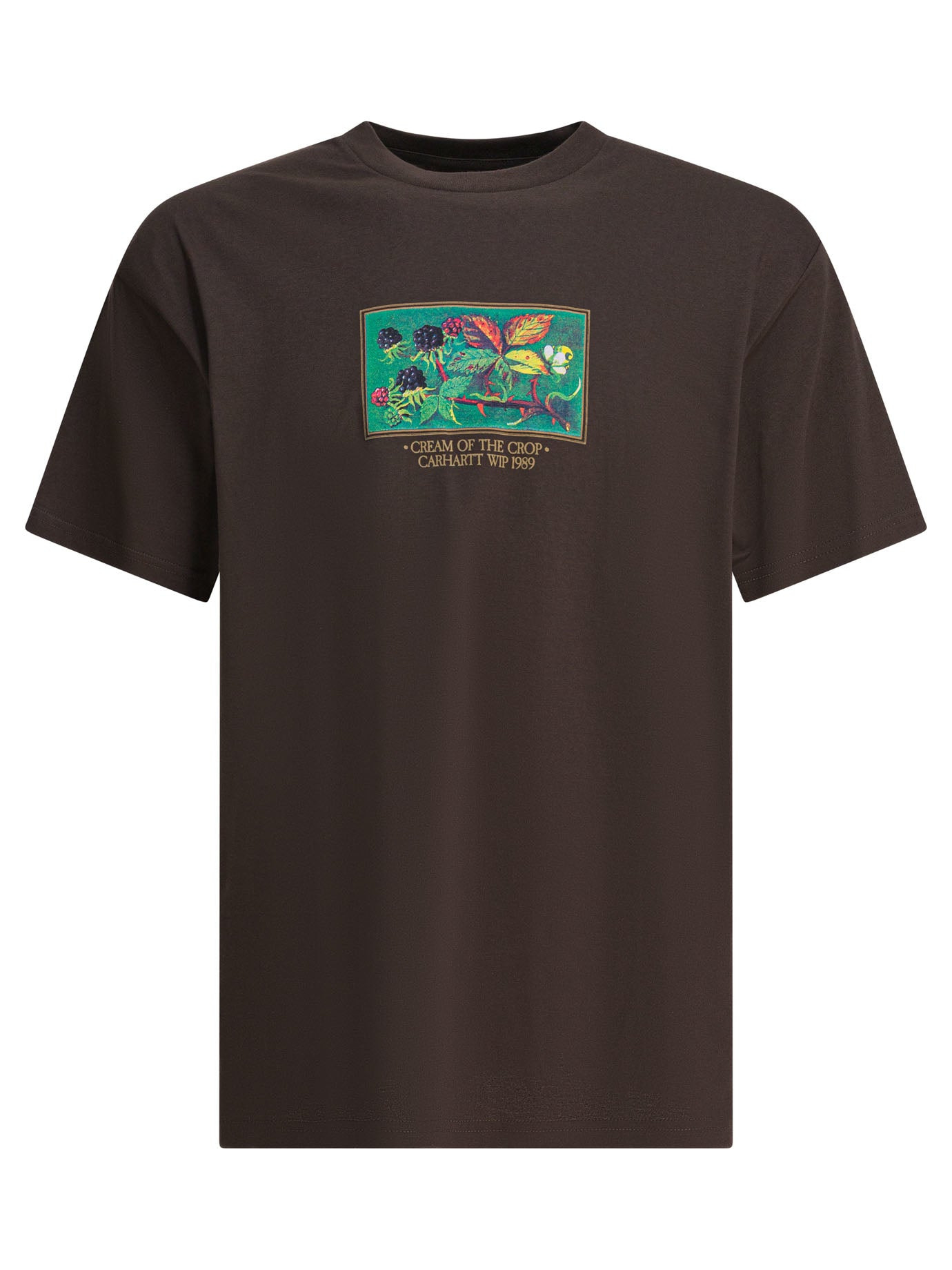 S/S Cream Of The Crop T-Shirts Brown - 1
