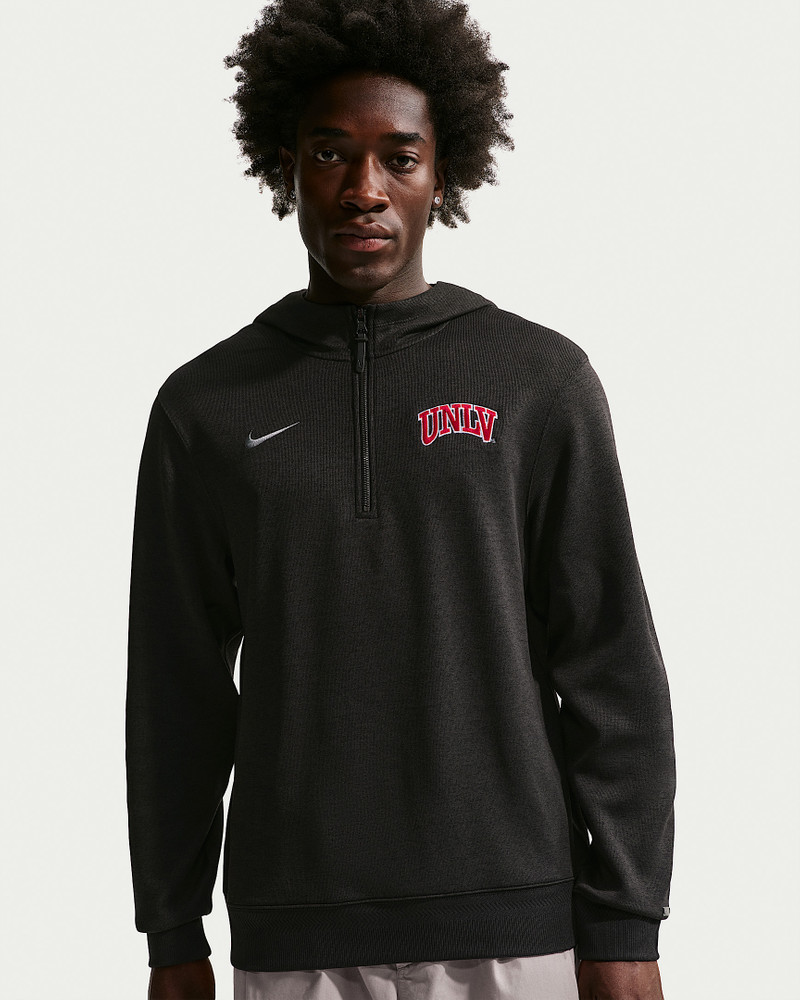 Unlv Rebels Nike NCAA Men's Basketball Coaches' Pullover Hoodie 1