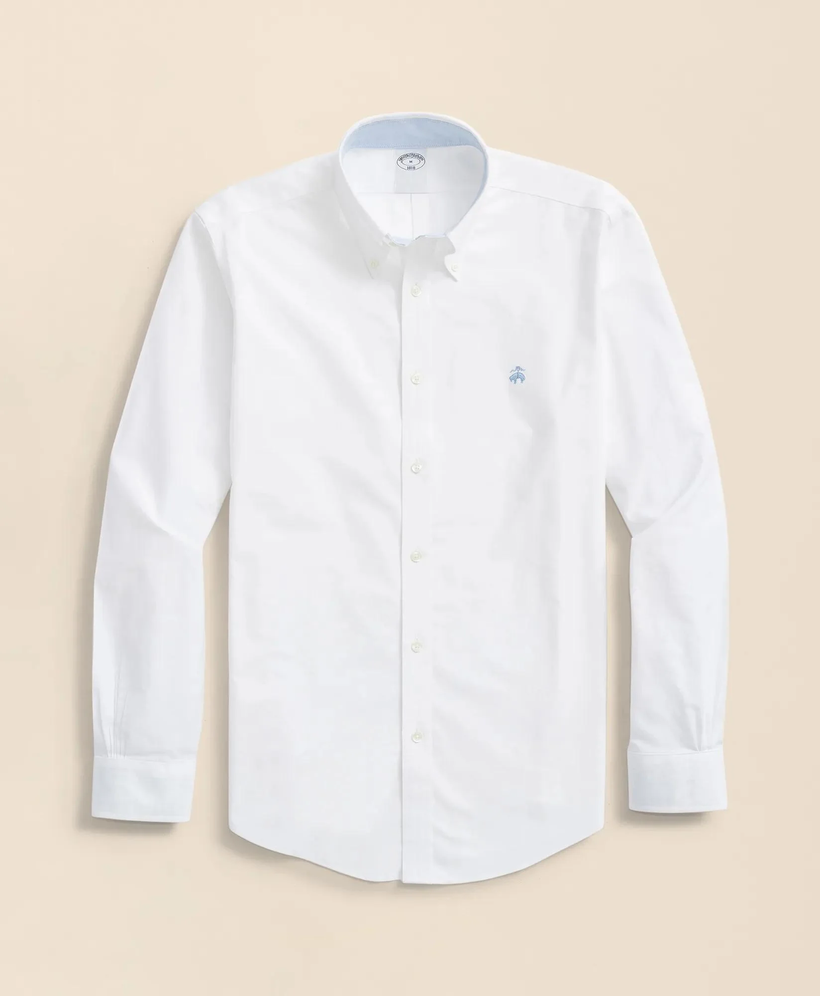 Stretch Non-Iron Oxford Button-Down Collar Sport Shirt - 1