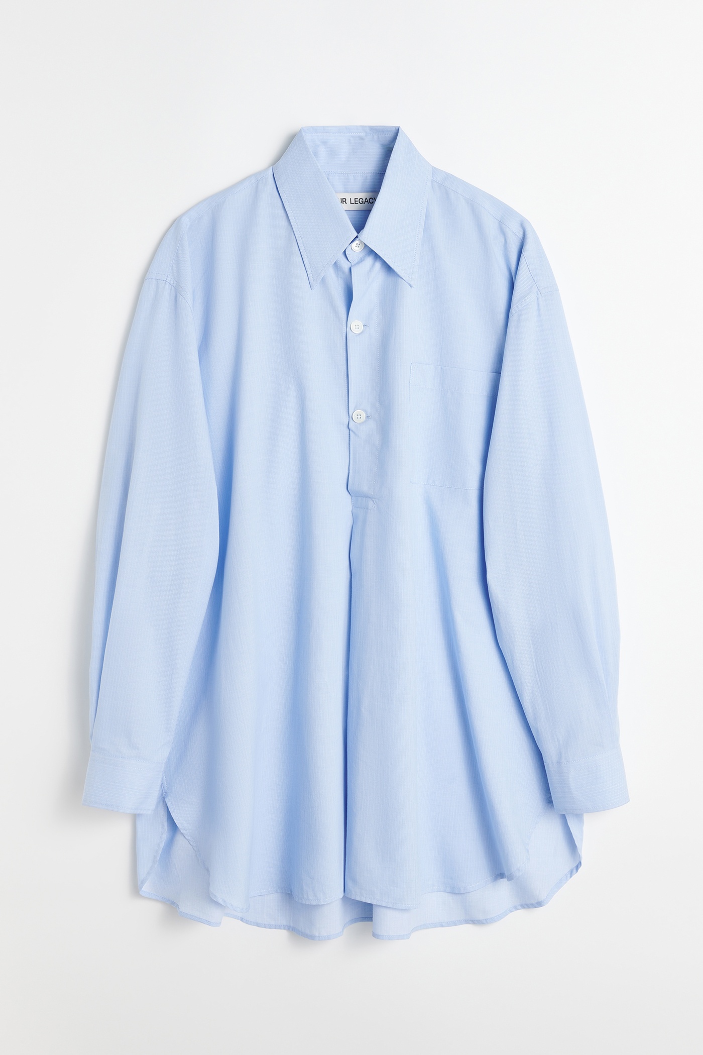 Popover Shirt Azores Stripe Seashore Cotton - 1