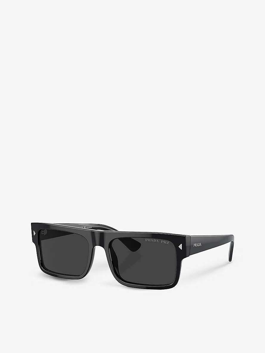 PR A10S rectangle-frame acetate sunglasses - 2