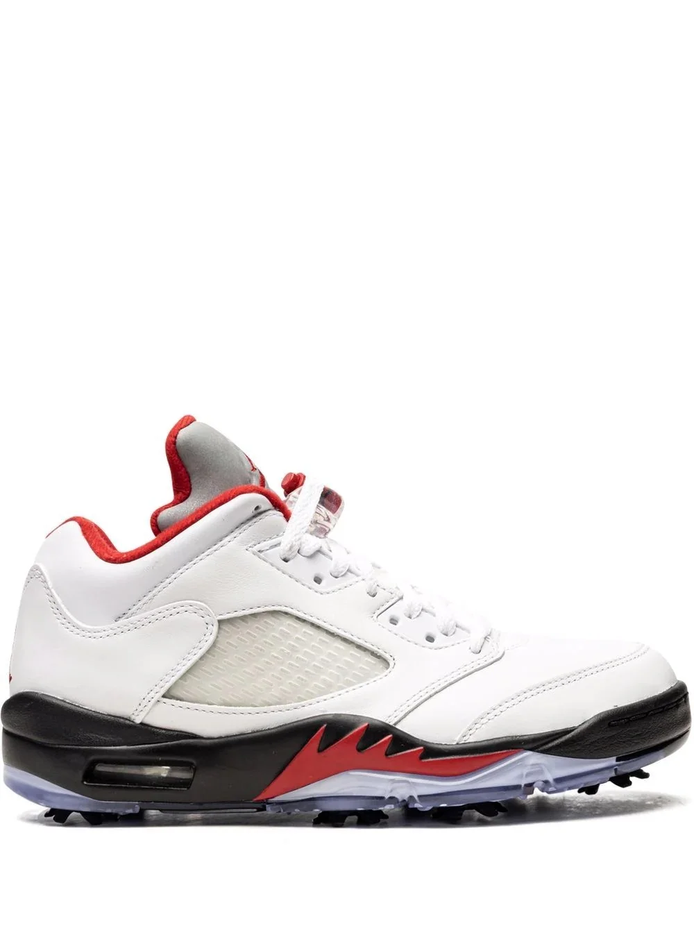 Air Jordan 5 Low Golf "Fire Red - Silver Tongue" sneakers - 1