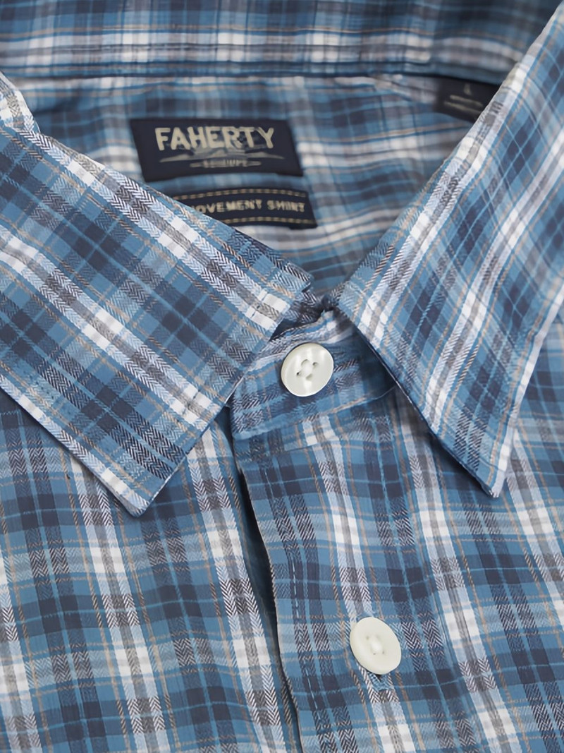 FAHERTY plaid shirt outlook