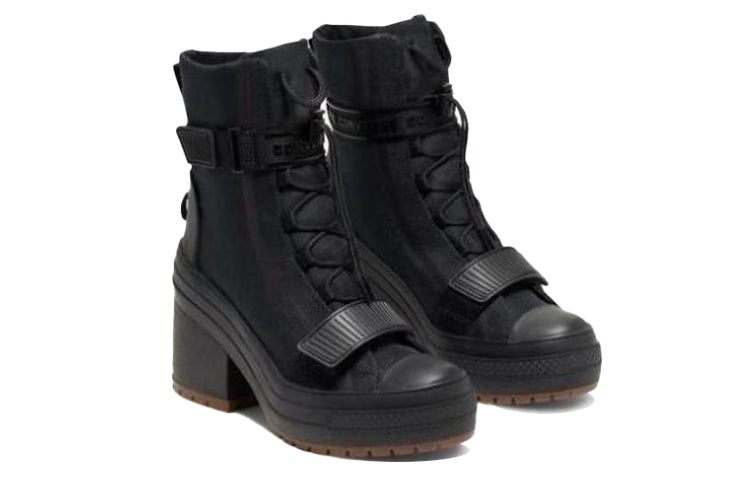 (WMNS) Converse Chuck Taylor All Star GR82 Extra-High 'Black' 563468C - 3