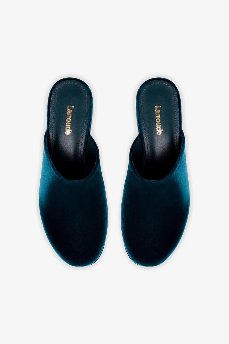 Miso Platform Clog In Deepsea Velvet 6