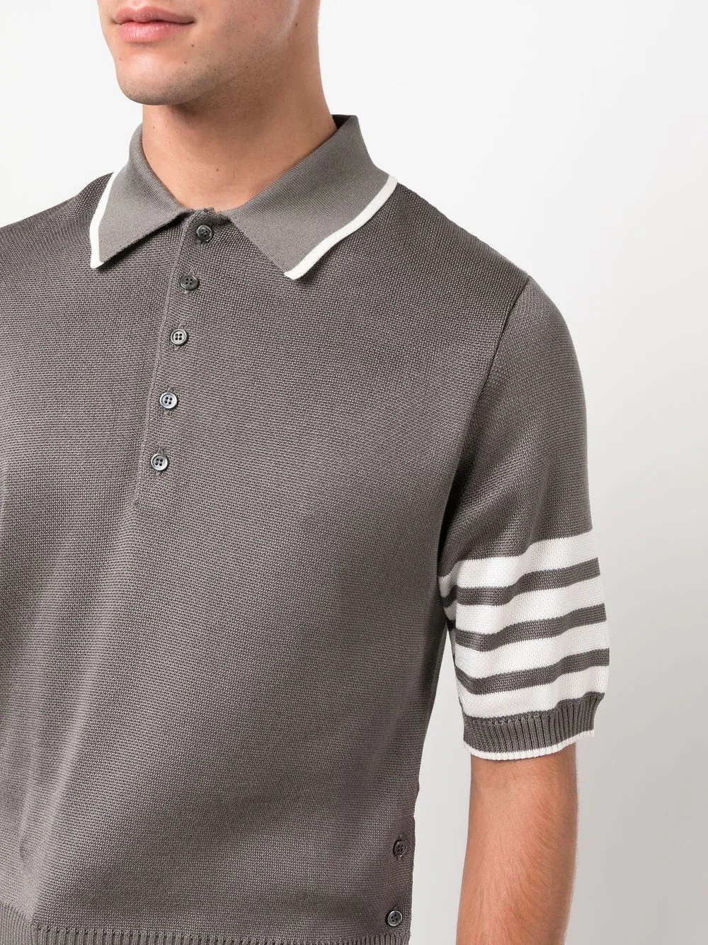 4-Bar stripe polo shirt - 5