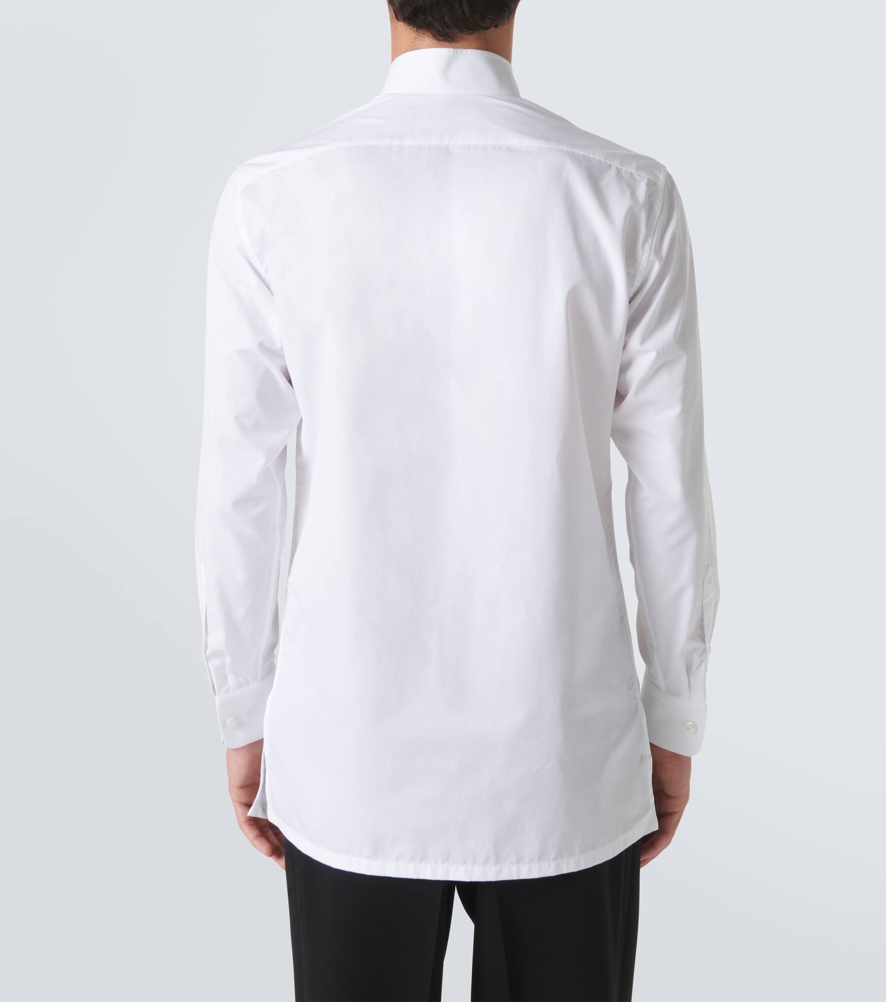 Cotton tuxedo shirt - 4