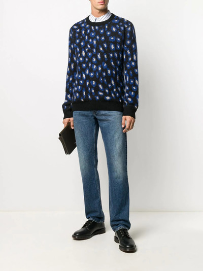 A.P.C. leopard print jumper outlook