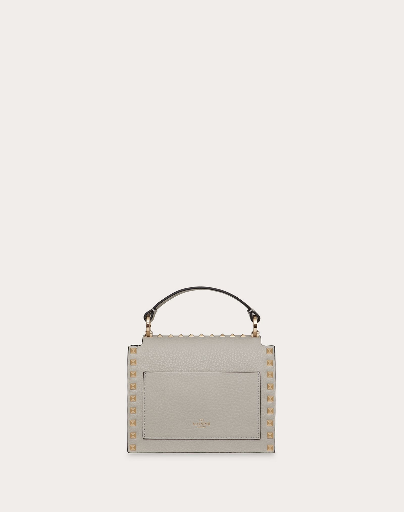 Rockstud Grainy Calfskin Handbag - 3