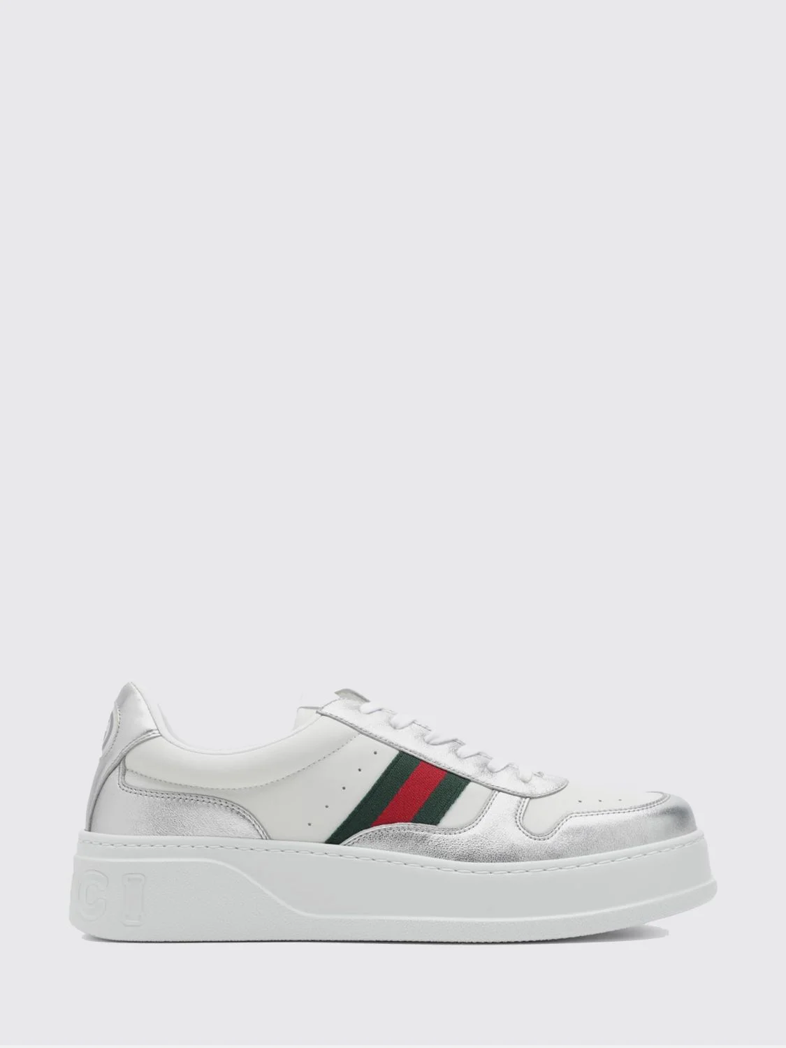 Gucci Sneakers Men Silver - 1
