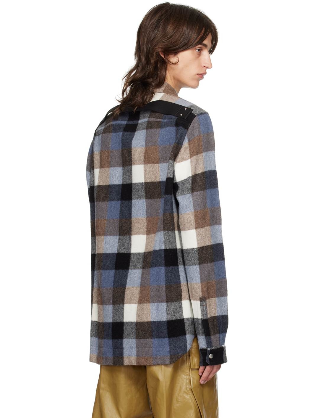 Blue Porterville Check Shirt - 3