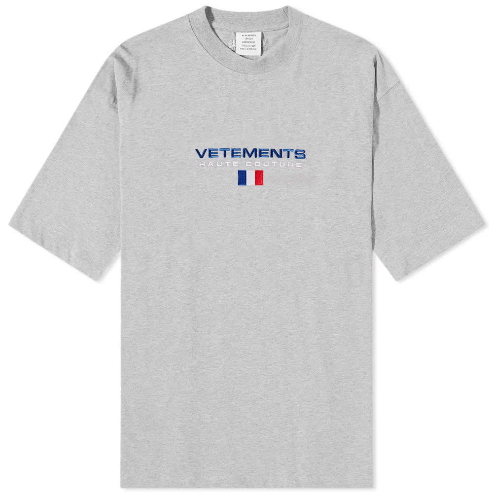VETEMENTS Haute Couture Logo Tee - 1
