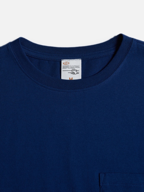 Leffe Pocket Tee French Blue - 5