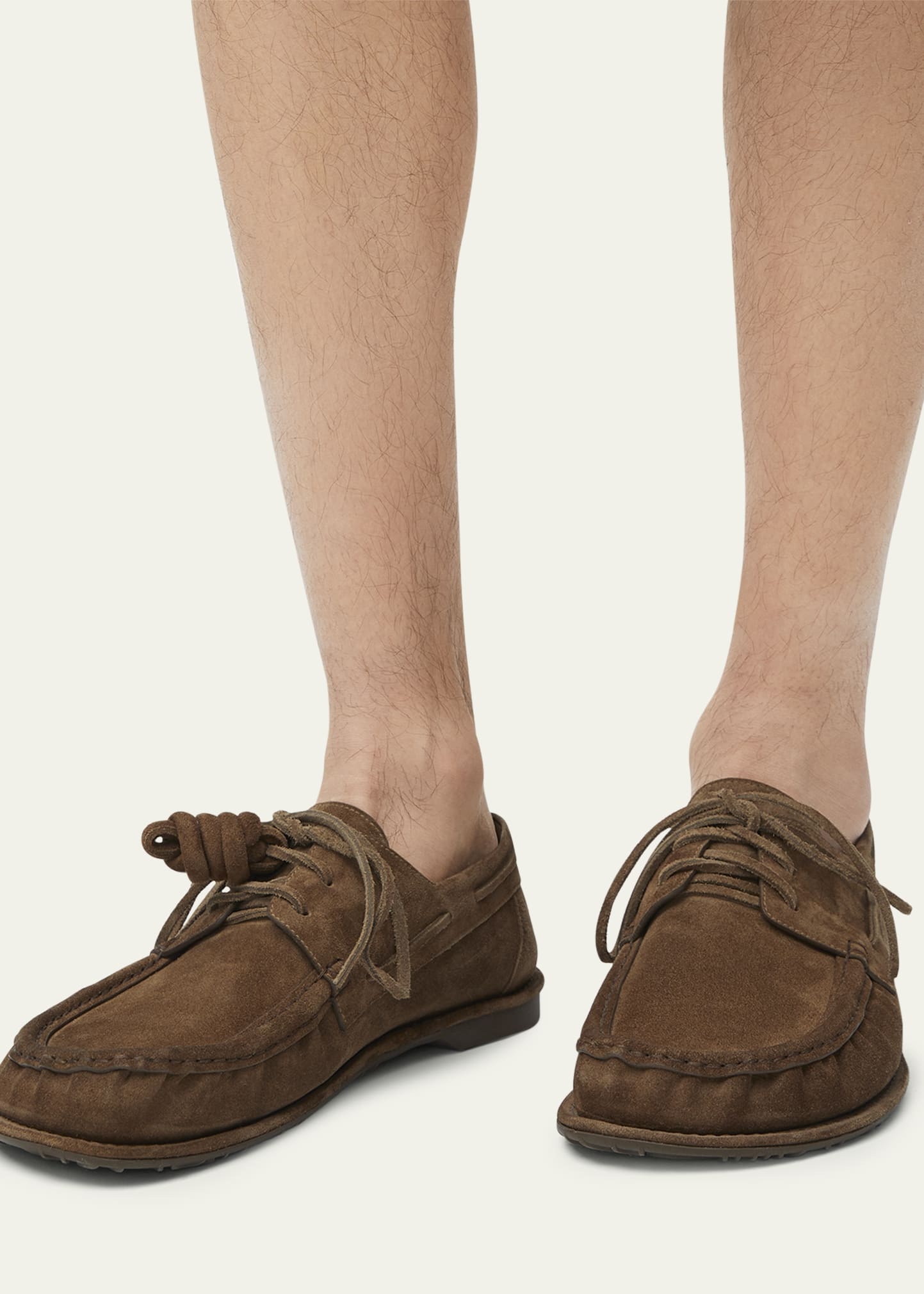 Men's Campo Suede Flamenco-Knot Boat Shoes - 2