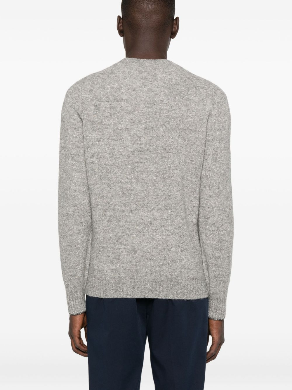 crew-neck long-sleeve sweater - 4