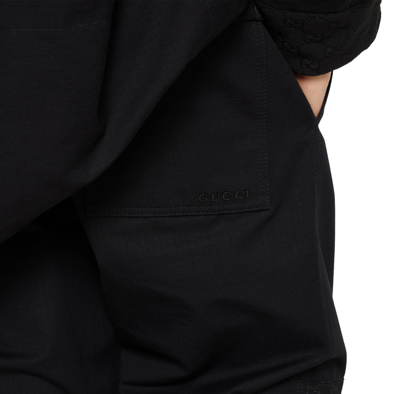 Cotton ripstop pant with canvas insert 5