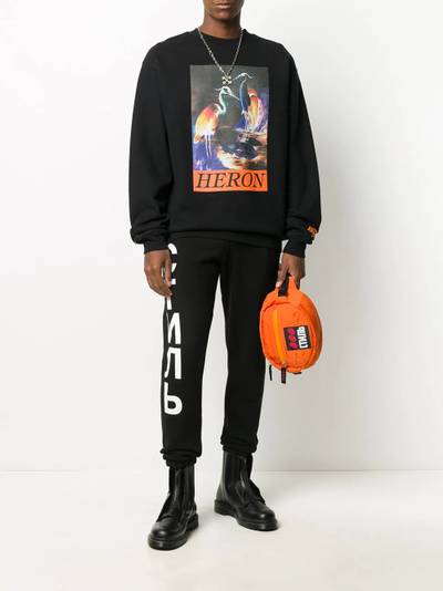 Heron Preston logo-print cotton sweatshirt outlook