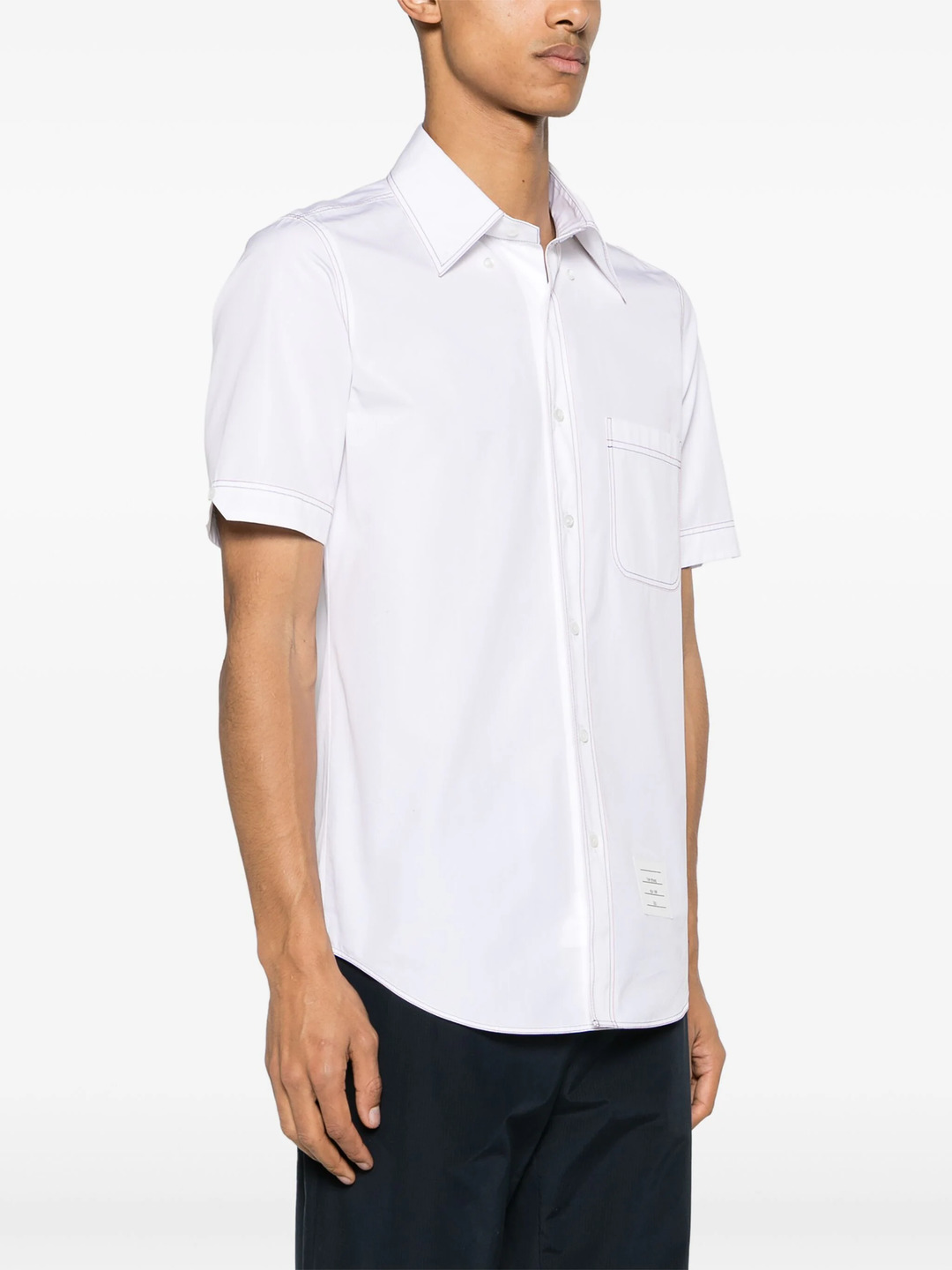 Straight Fit Broad Shirt - 3