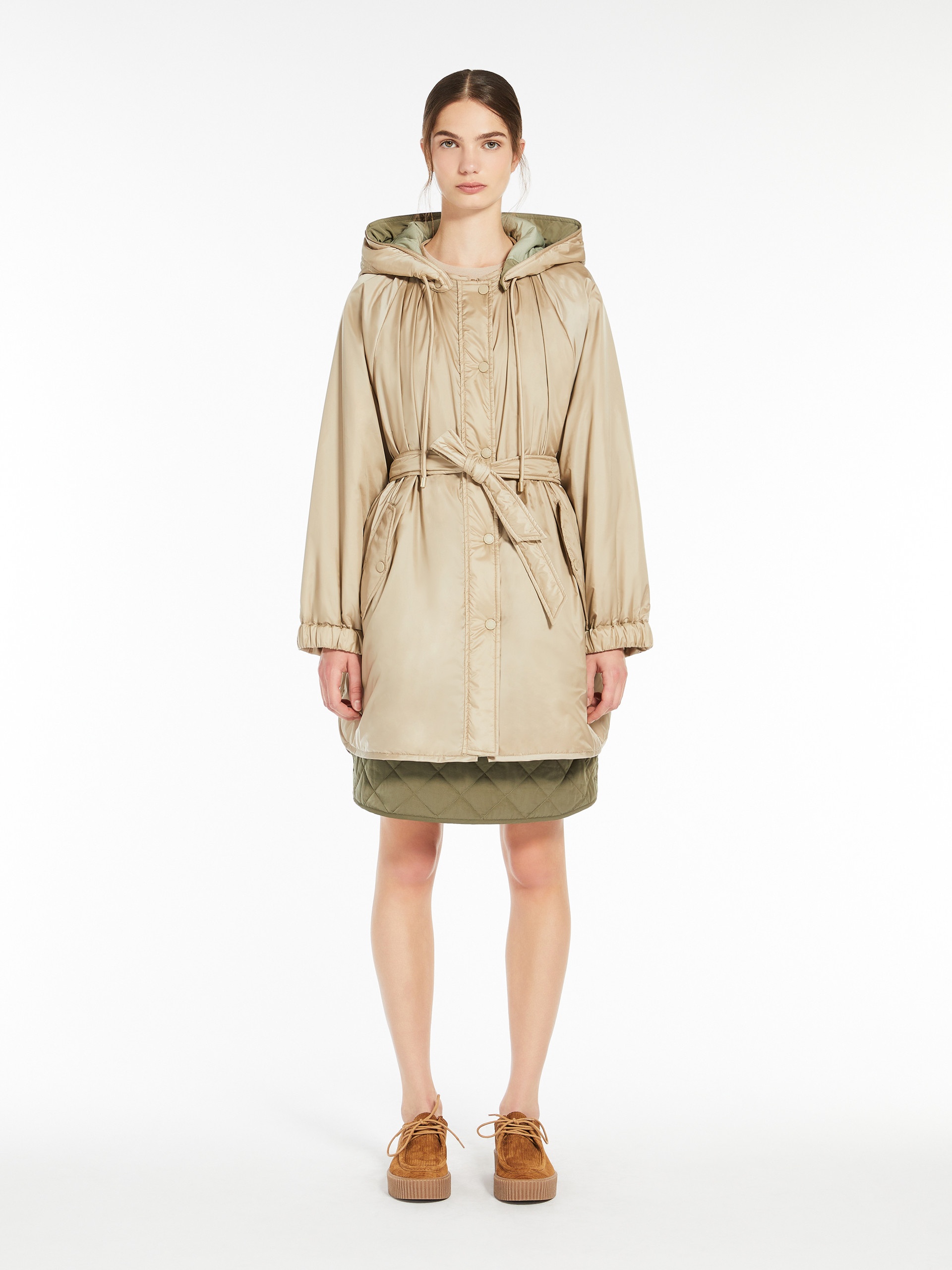 VERANDA Reversible water-repellent canvas parka - 3