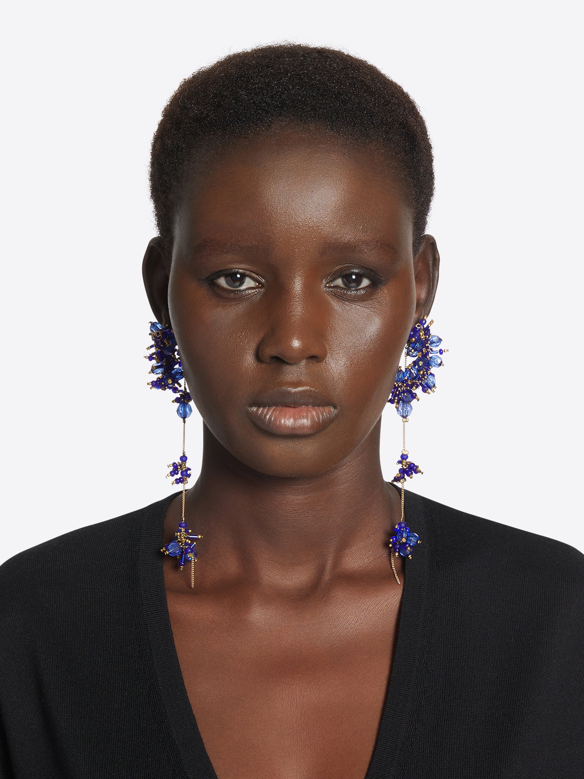 EMBROIDERED EARRINGS - 4
