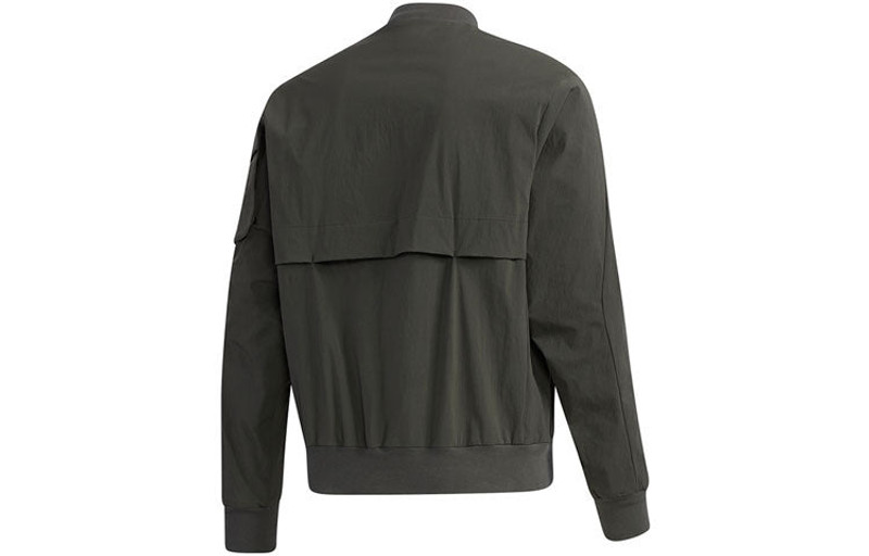 adidas adidas TH BOMB Casual Sports Jacket Brown GF4029 outlook