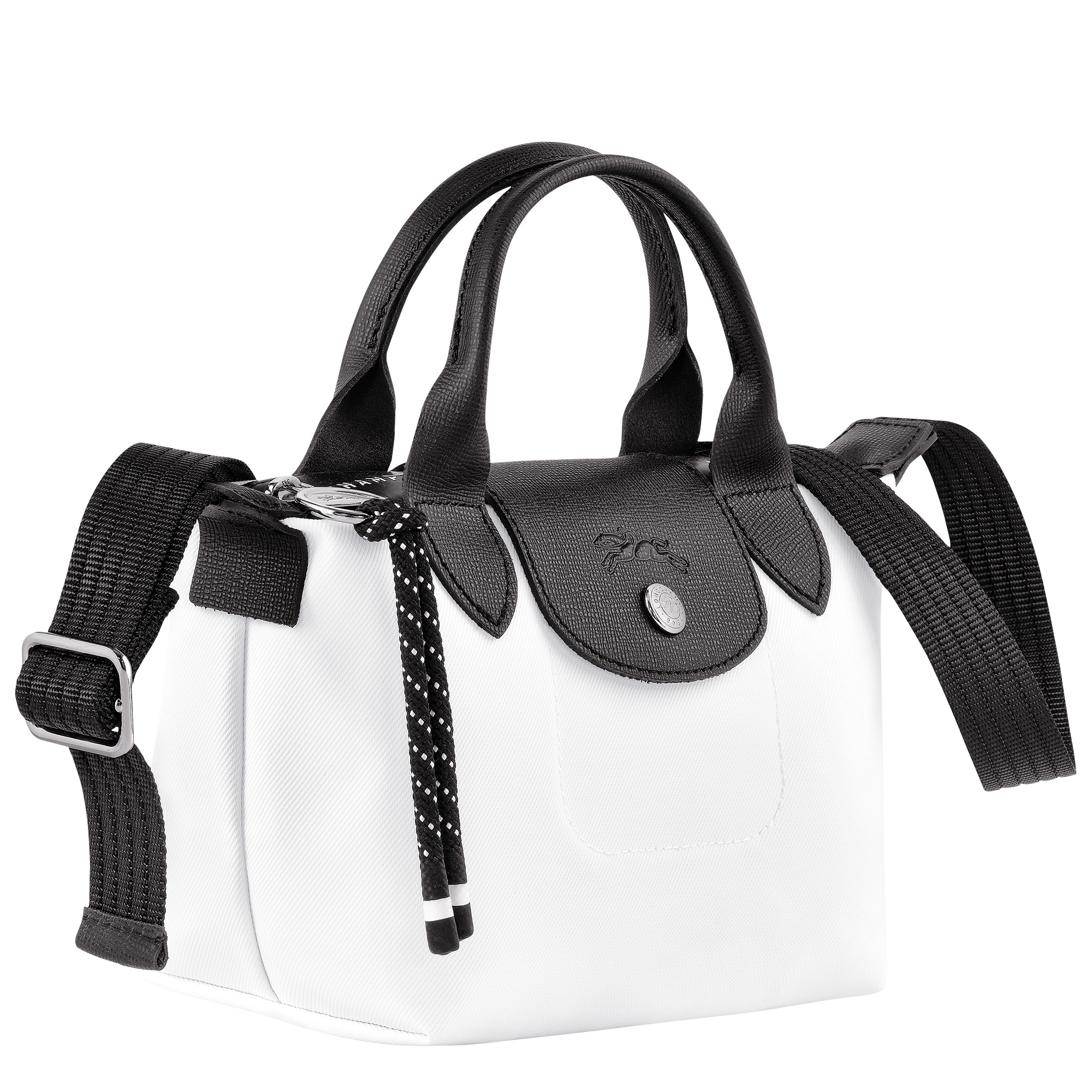 Le Pliage Energy XS Handbag White - Recycled canvas - 3